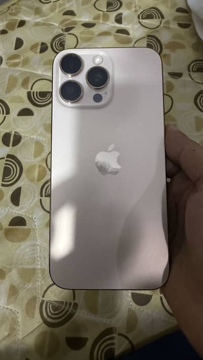iPhone 16 Pro Max Used// 345000 still negotiable E+Physical Sim