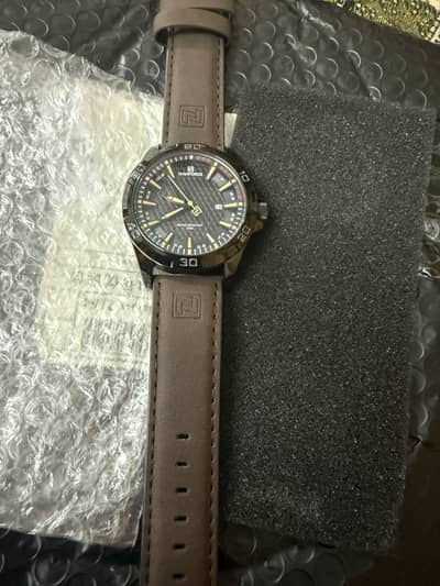 Brown premium Naviforce watch