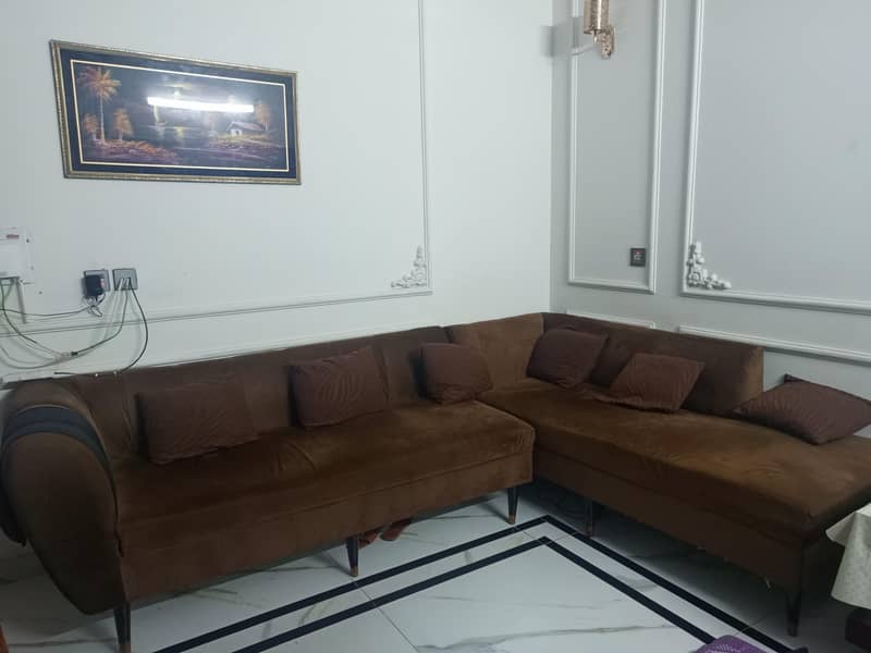 Brown sofa 1