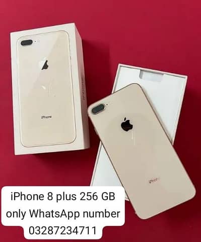Apple iPhone 8 Plus 94 battery  256 GB delivery available