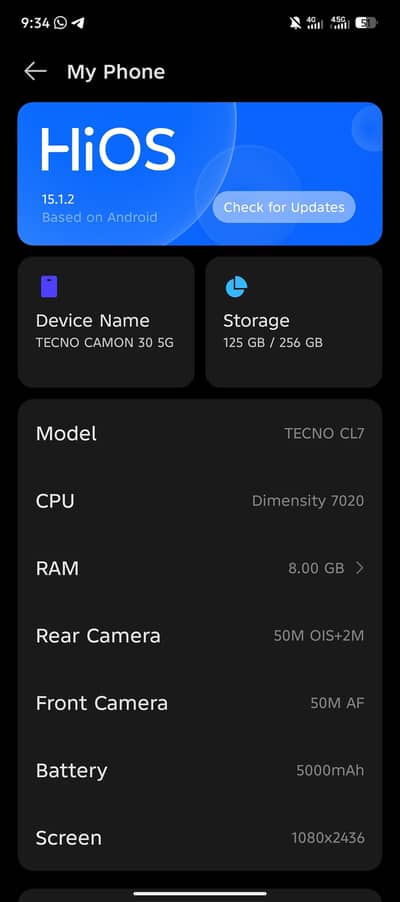 Tecno camon 30 5g