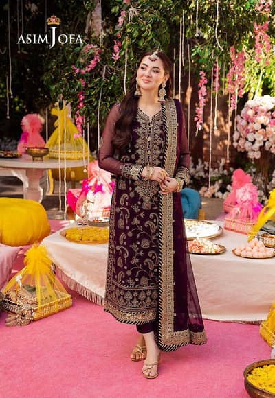 presenting Asim jofa luxury Embroidery collection