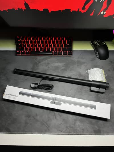 Monitor Led Light Bars With RGB Backlit and Knob Controllers