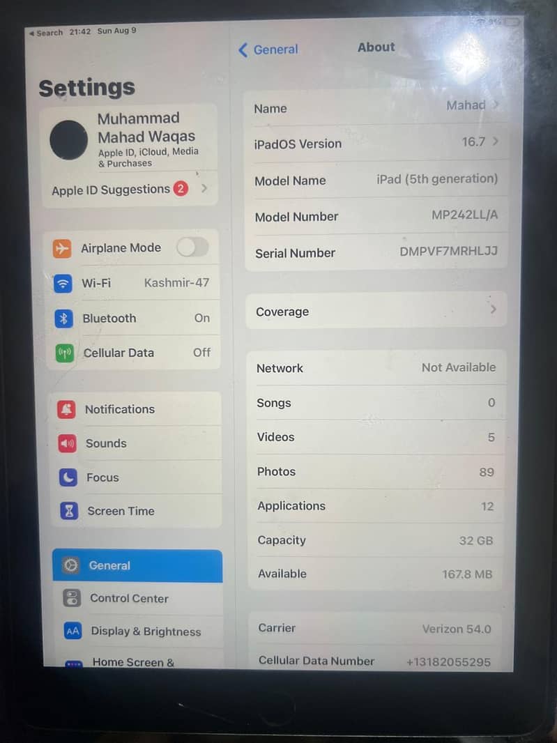 ipad generation5 2