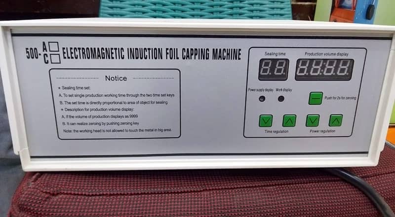 Electromagnetic Induction Foil Capping Machine 1