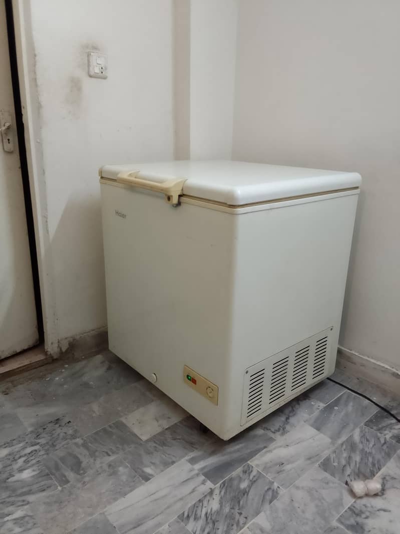 Haier single door freezer 0