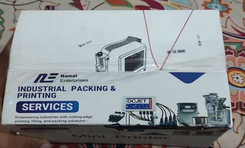 Mini Printer Expiry Date Machine with Ink and Box 2