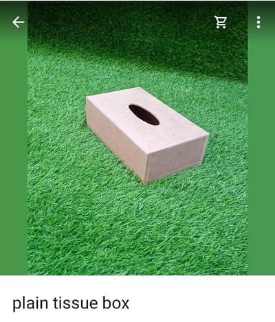 plain tissues box