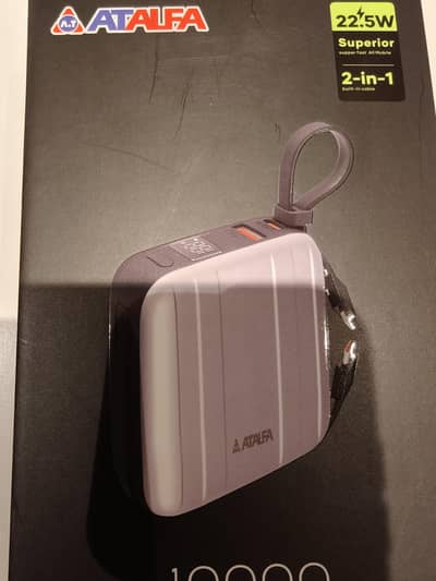 ATALFA 10,000 mAh portable powerbank