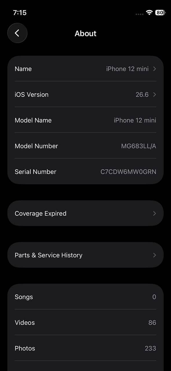 Apple iPhone 12 mini 7