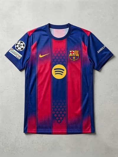 FC Barcelona Custom Jersey Hamza #22 | Sublimation Printed | Premium