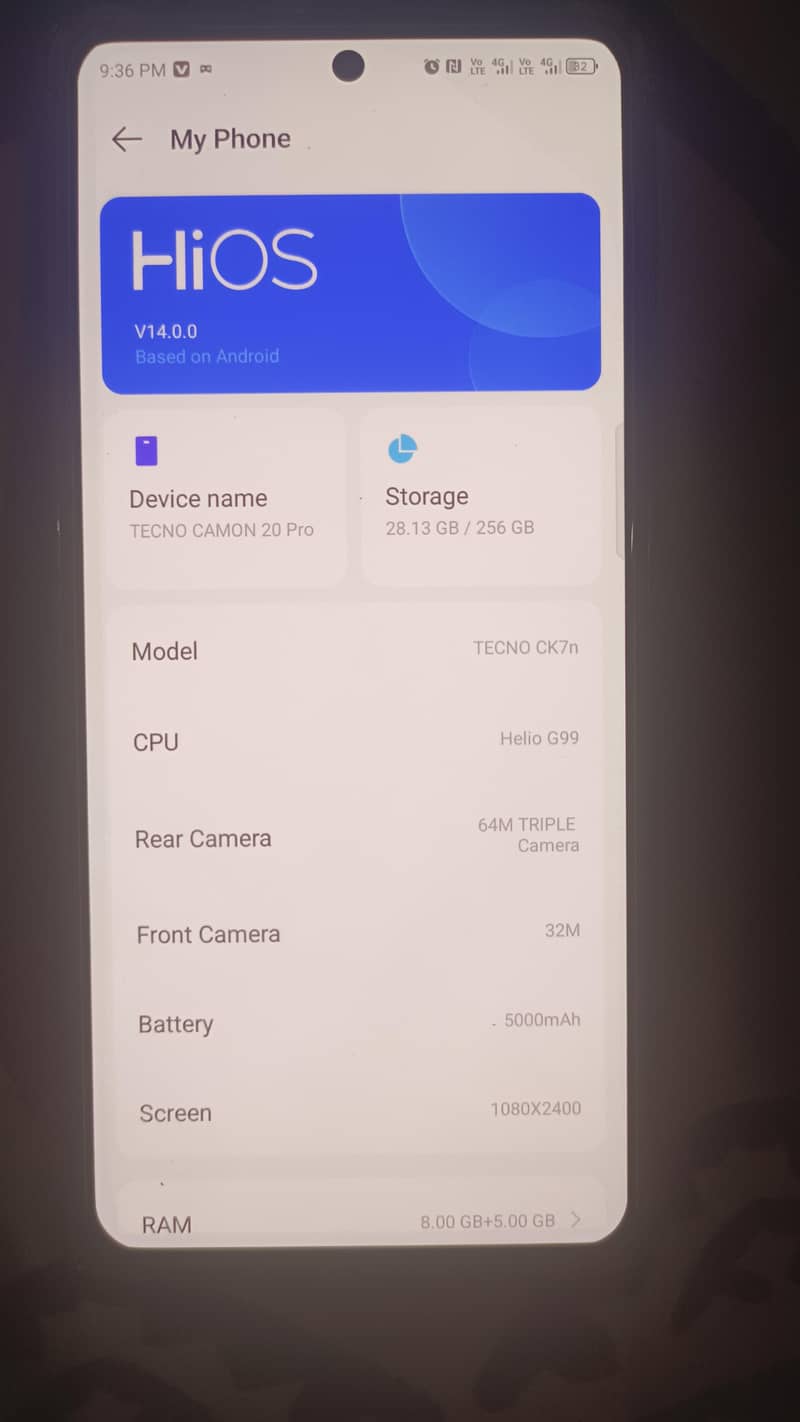 camon 20 pro 0