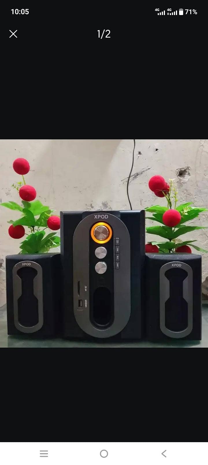 Xpod Bluetooth Speaker Exchange 0