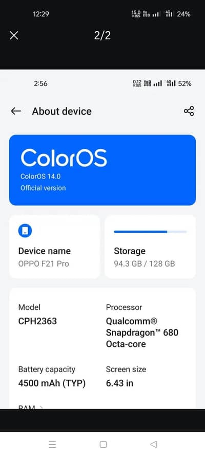 OPPO F21 Pro