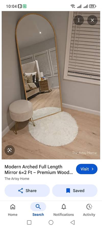 long mirror