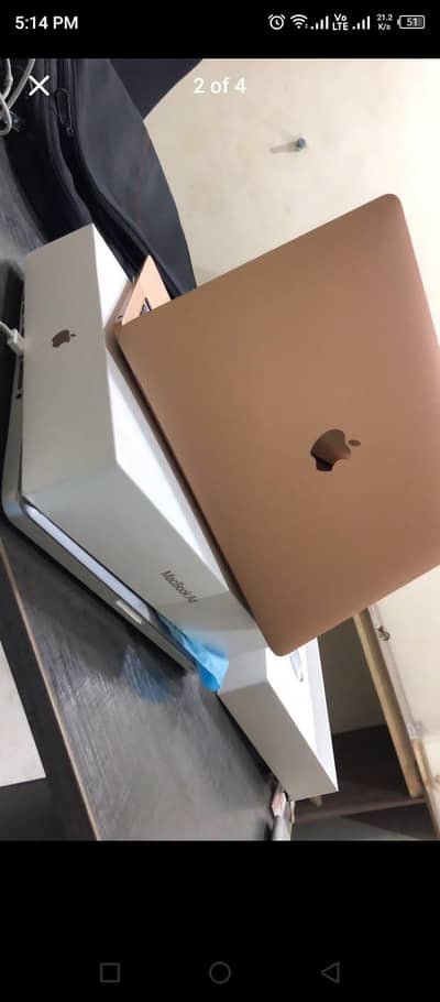 MacBook air m1 roose gold with box