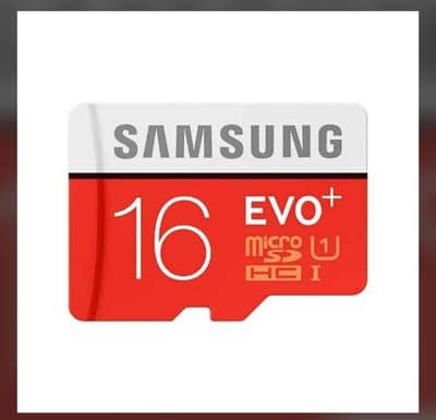 Samsung EVO Plus 16GB MicroSD Card (Brand New)