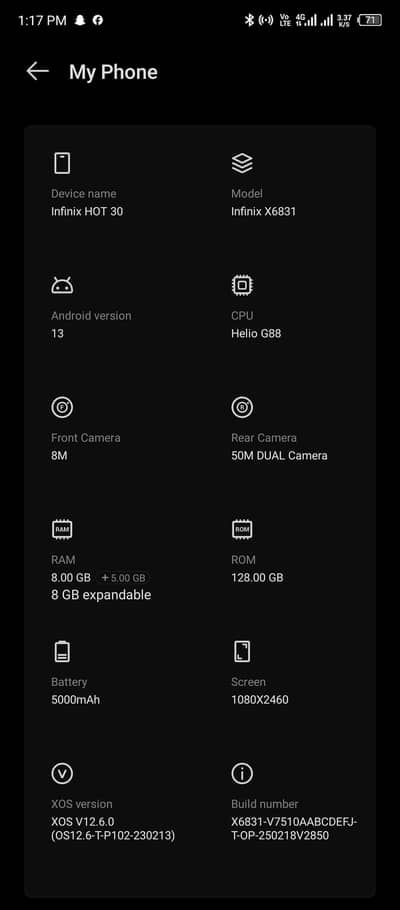 Infinix Hot 30