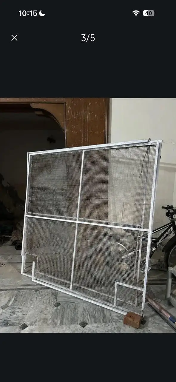 16feet  pigeon Cage (5 Pieces) – Strong Build with Roof — photo 3