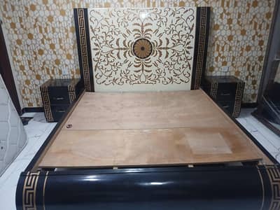 Wooden Bed