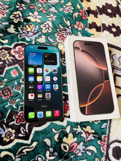Apple iPhone 16 Pro Max 512GB WhatsApp 03256629941