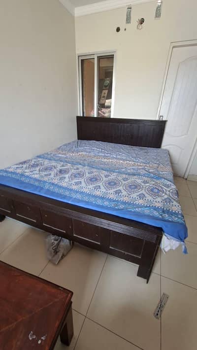 double bed without matress