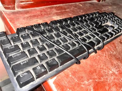 Hp mechanical lightning keyboard