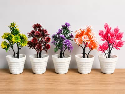 Premium Artificial Flower Pots | Home & Office Decoration