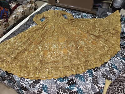 Bridal dress | wedding dress | Bridal maxi | mehndi dress