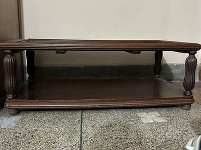 Solid Wooden Table Set – Tali wood