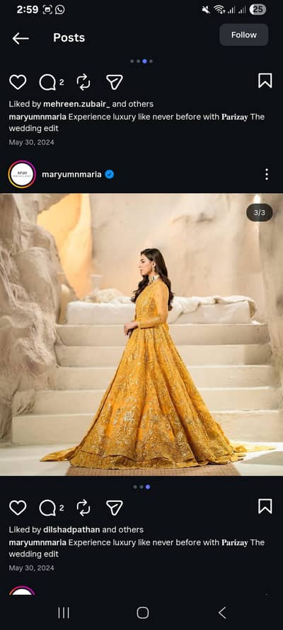 stitched wedding wear