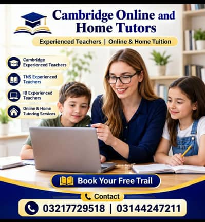 Cambridge Online & Home Tutors