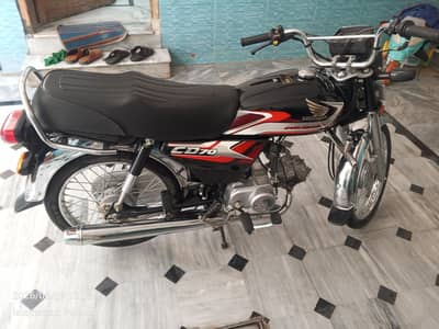 Honda CD 70 2025 10/10 condition