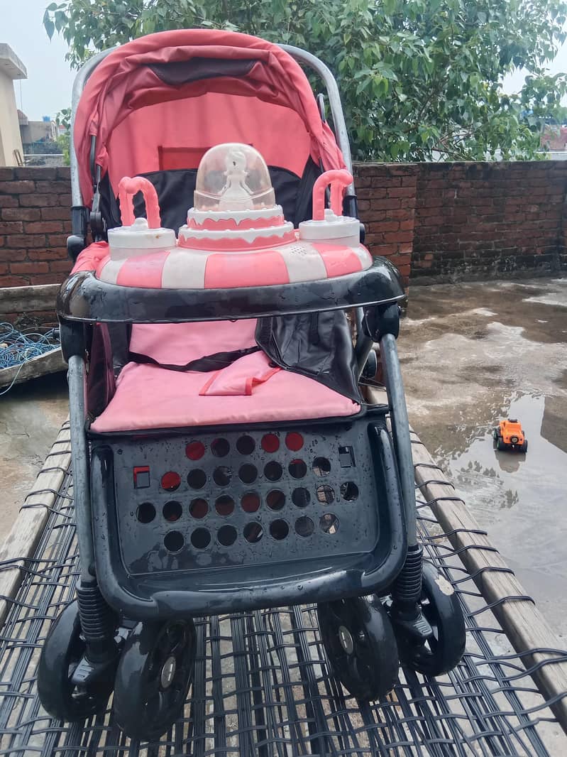 Pink pram 2