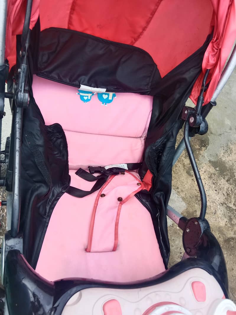 Pink pram 3