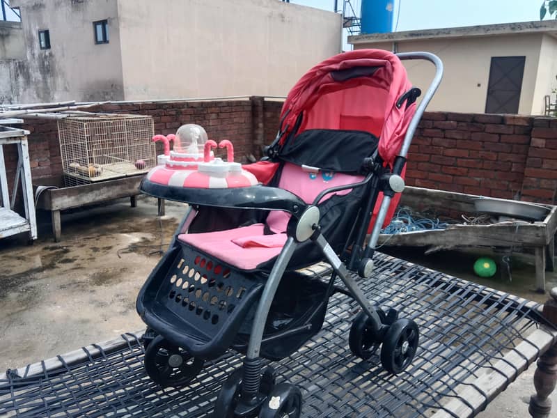 Pink pram 6