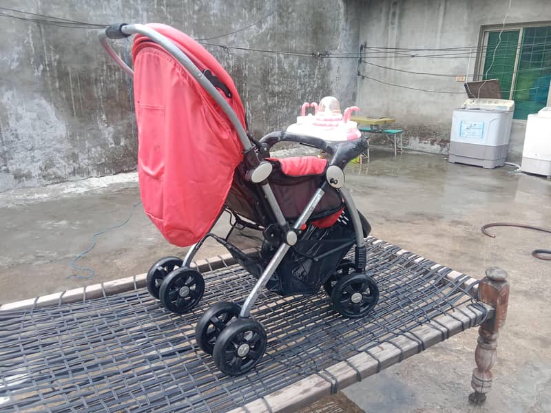 Pink pram 9