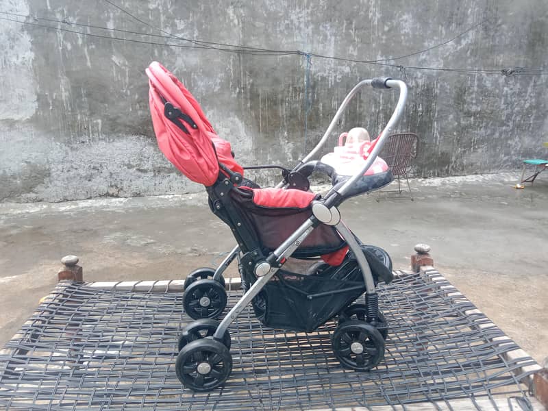 Pink pram 12