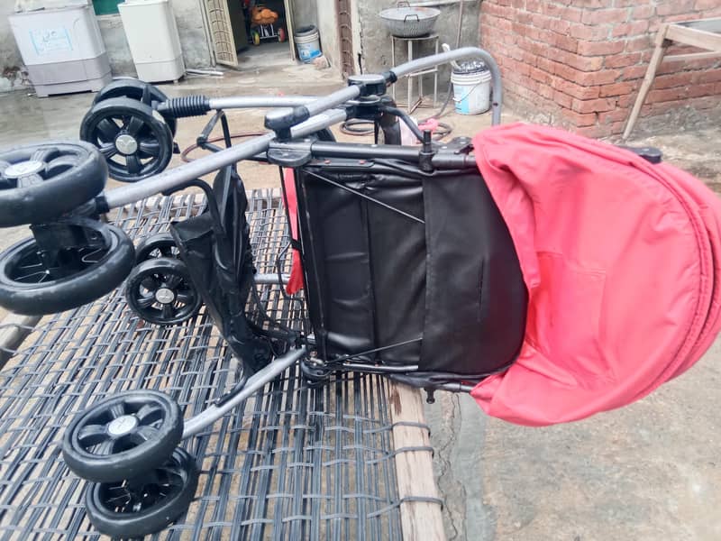 Pink pram 13