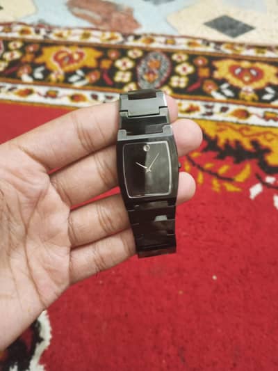 Movado original crystal watch