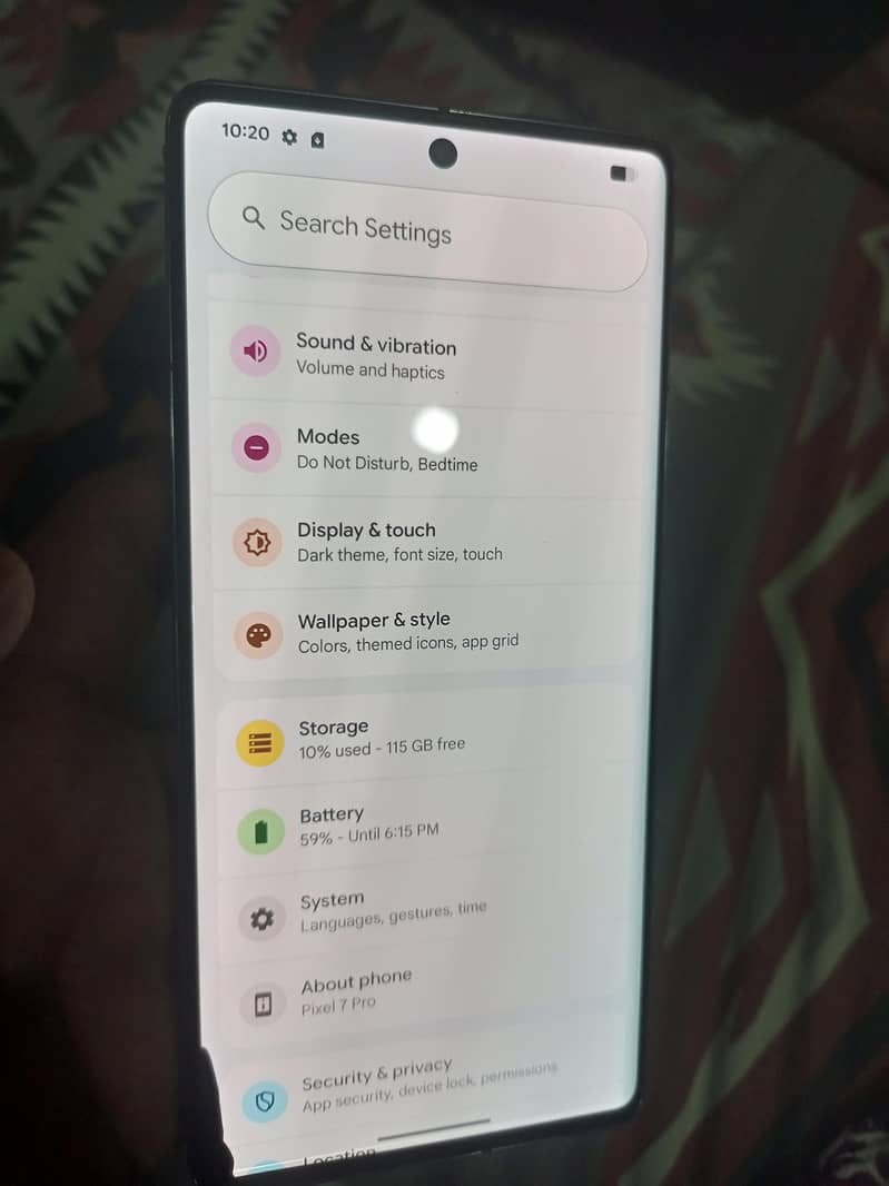 Google Pixel 7 Pro 8