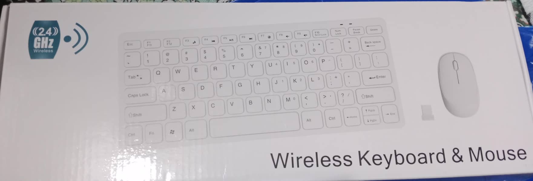 Wireless Keyboard & Mouse 0