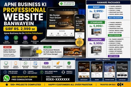 Professional Business Website Banwayein
