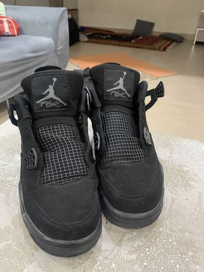 Original Nike Air Jordan 4 Black Cat 306013-001 | US 8.5 | Used