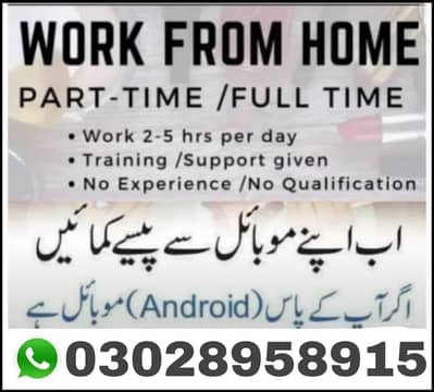 online jobs available in Pakistan and home jobs