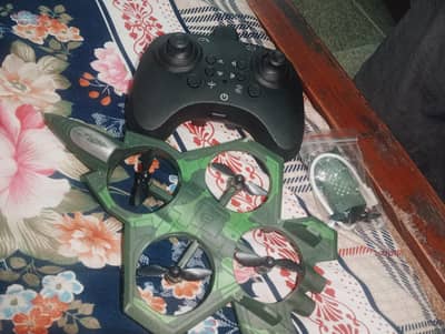 fighter get Drone,cable,remote, battery,extra par available