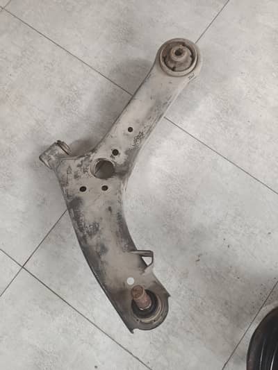 kia picanto control arm accidented