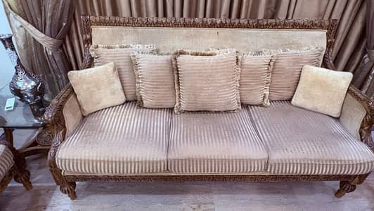 Sheesham wood sofa set