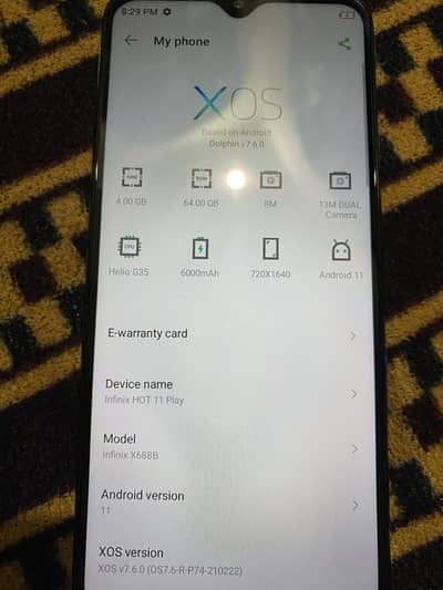 Infinix Hot 11 Play