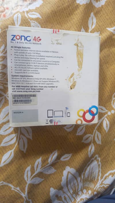 zong 4g wingle